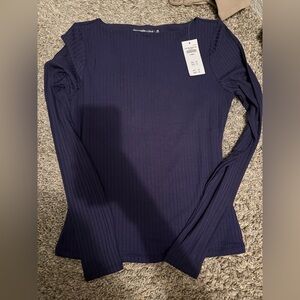 NWT Abercrombie Ribbed long sleeve